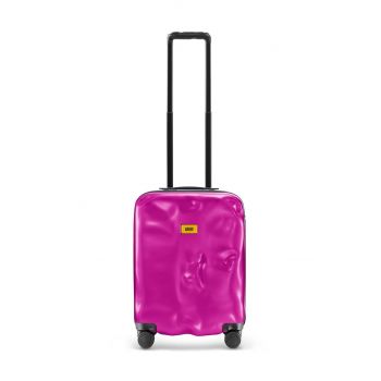 Crash Baggage valiza ICON Small Size culoarea roz
