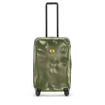 Crash Baggage valiza ICON Medium Size culoarea verde