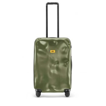 Crash Baggage valiza ICON Medium Size culoarea verde de firma originala