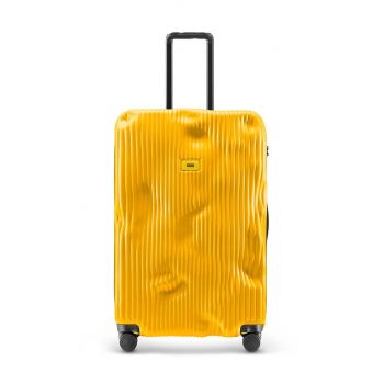 Crash Baggage valiza STRIPE Large Size culoarea galben