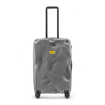 Crash Baggage valiza STRIPE Medium Size culoarea gri