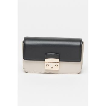 Geanta crossbody in doua nuante Metropolis