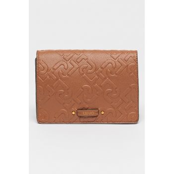 Geanta crossbody cu logo in relief Adonide