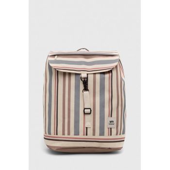 Lefrik rucsac femei, culoarea bej, mare, modelator