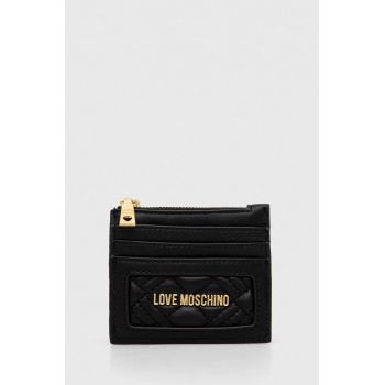 Love Moschino portofel femei, culoarea negru