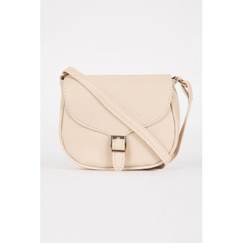 Geanta crossbody cu inchidere cu clapa