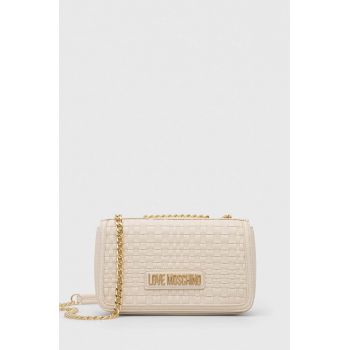 Love Moschino poseta culoarea bej