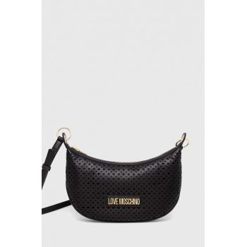 Love Moschino poseta culoarea negru