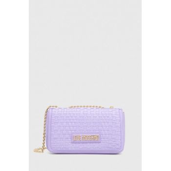 Love Moschino poseta culoarea violet