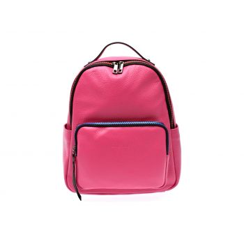 Rucsac GRYXX fucsia, AA515, din piele naturala