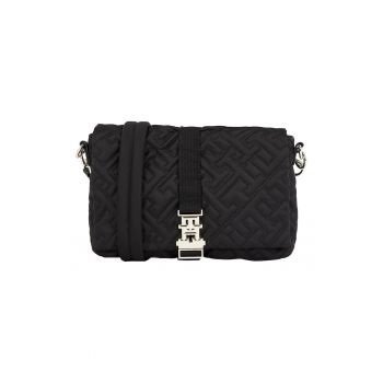 Geanta crossbody matlasata cu monograma