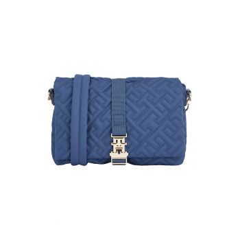 Geanta crossbody matlasata cu monograma