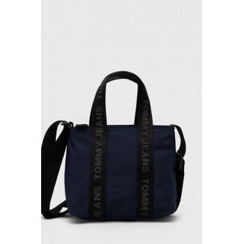 Tommy Jeans poseta culoarea albastru marin