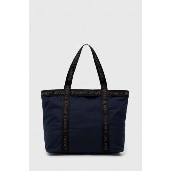 Tommy Jeans poseta culoarea albastru marin