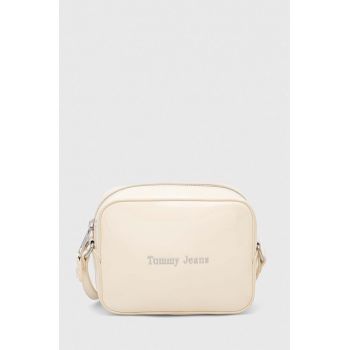Tommy Jeans poseta culoarea bej