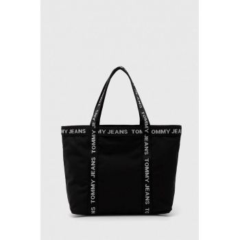 Tommy Jeans poseta culoarea negru