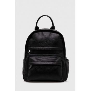 Answear Lab rucsac femei, culoarea negru, mic, neted