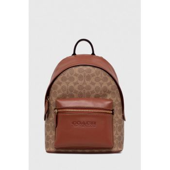 Coach rucsac barbati, culoarea rosu, mic, modelator