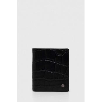 Joop! portofel de piele barbati, culoarea negru