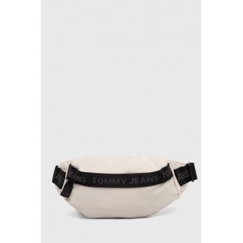 Tommy Jeans borseta culoarea bej