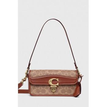 Coach poseta culoarea maro de firma originala