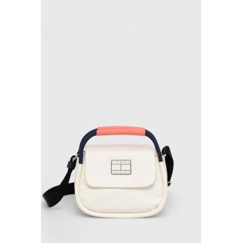 Tommy Jeans poseta culoarea bej