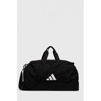 adidas Performance geantă sport Tiro League Medium culoarea negru HS9742 ieftina