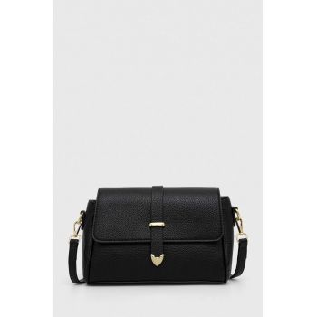 Answear Lab poseta culoarea negru