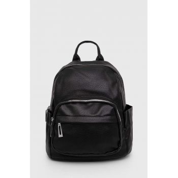 Answear Lab rucsac femei, culoarea negru, mare, neted