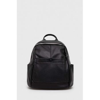 Answear Lab rucsac femei, culoarea negru, mic, neted