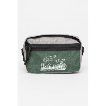 Geanta crossbody cu imprimeu logo