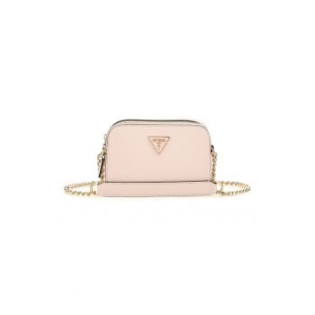 Geanta crossbody de piele saffiano sintetica Noelle