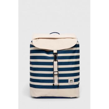 Lefrik rucsac femei, culoarea albastru marin, mare, modelator