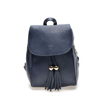 Rucsac de piele cu canafi
