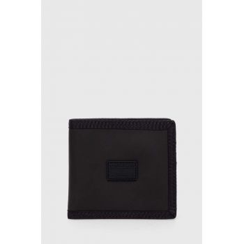 Tommy Jeans portofel barbati, culoarea negru