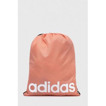 adidas Performance rucsac culoarea portocaliu, cu imprimeu de firma original