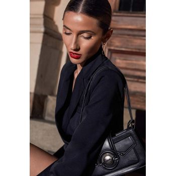 Answear Lab poseta culoarea negru