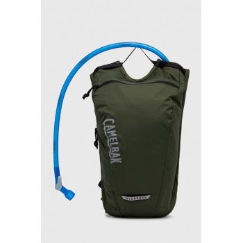 Camelbak rucsac cu bidon pentru ciclism Hydrobak Light culoarea verde, mic, cu imprimeu