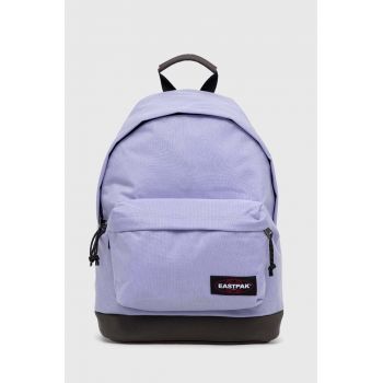 Eastpak rucsac femei, culoarea violet, mare, neted de firma original