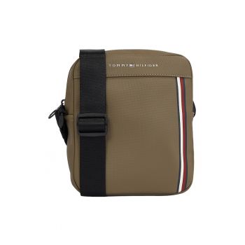 Geanta crossbody de piele ecologica cu aspect texturat