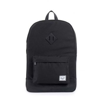 Herschel rucsac culoarea negru, mare, neted 10007.00535.OS-Black