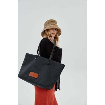 LE SH KA headwear poseta Nero Summer Bag culoarea negru