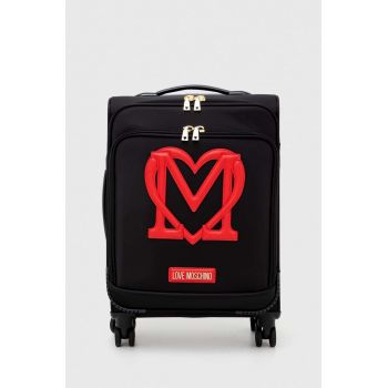 Love Moschino valiza culoarea negru