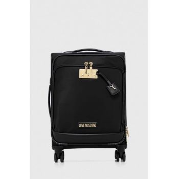 Love Moschino valiza culoarea negru