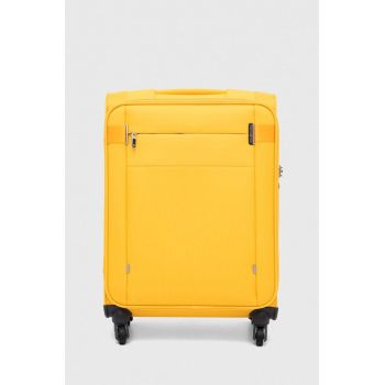 Samsonite valiza culoarea galben