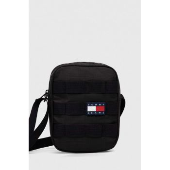Tommy Jeans borseta culoarea negru
