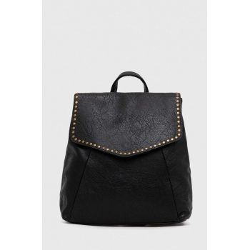Answear Lab rucsac femei, culoarea negru, mic, neted