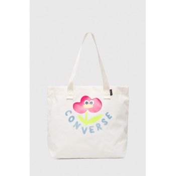 Converse poseta culoarea bej