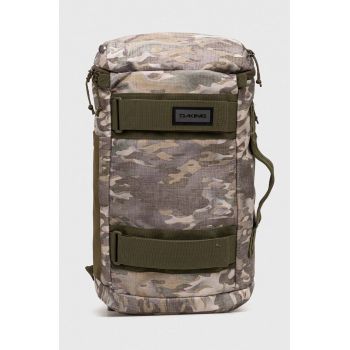 Dakine rucsac culoarea verde, mare, neted