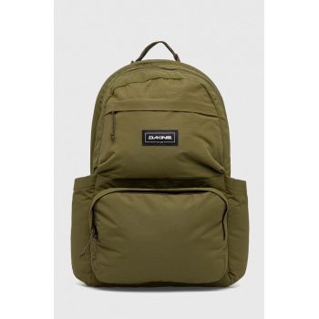 Dakine rucsac culoarea verde, mare, neted
